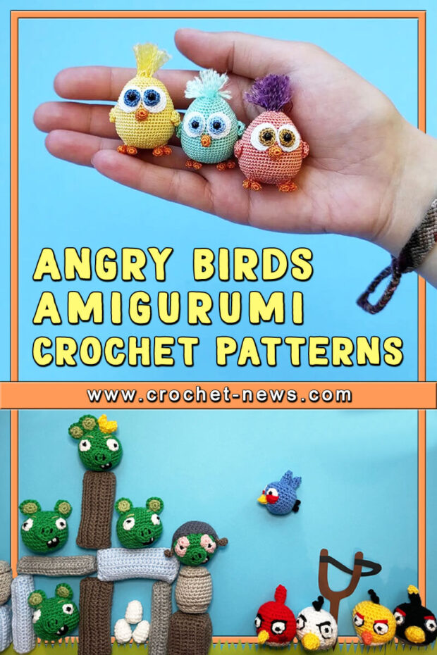 9 Crochet Angry Birds Amigurumi Patterns Crochet Angry Birds Amigurumi Patterns