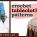crochet tablecloth pattern