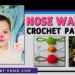NOSE WARMER CROCHET PATTERN