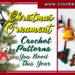 christmas ornament crochet patterns