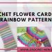 Crochet Flower Cardigan Rainbow Pattern
