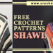 FREE CROCHET SHAWL PATTERNS