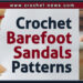 CROCHET BAREFOOT SANDALS PATTERNS