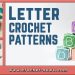 CROCHET LETTER PATTERNS