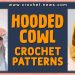 HOODED COWL CROCHET PATTERNS