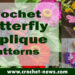 Crochet-Butterfly Applique Patterns