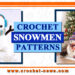 crochet snowman patterns