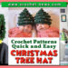 CROCHET CHRISTMAS TREE HAT PATTERNS QUICK AND EASY