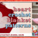 HEART CROCHET BLANKET PATTERNS